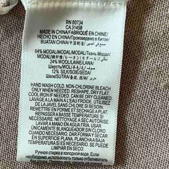 BCBGMaxAzria Top Crewneck Sweater Long sleeve size M - Picture 4 of 9